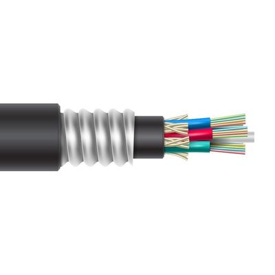 GYTA53 Armored Fiber Optic Cable 2-144 Cores for Underground Installation