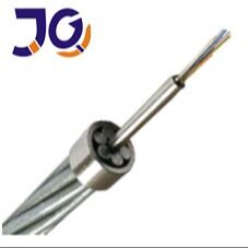 Kalite  OPGW Optical Power Ground Wire Fiber Optic Cable 24 48 Core for Power Transmission Systems fabrika