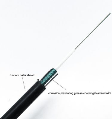 GYXTW 12 Core Fiber Optic Cable G652D Loose Tube Armored With Steel Wires