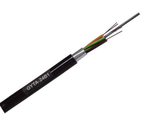 36 Core Outdoor Fiber Optic Cable Stranded Loose Tube Steel Tape Armored GYTA