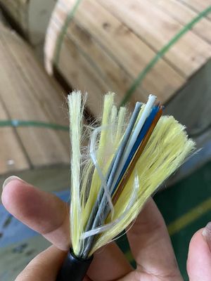 ADSS Fiber Optik Kablo 24F 100M Açıklıklı Anten Fiber Optik ADSS Kablosu