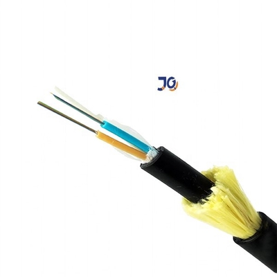 Tamamı Dieletrik Kendinden Destekli İplik Kılıflı ADSS Tek Modlu Fiber Optik Kablo HDPE