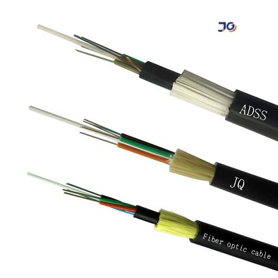 Güç Fiber Optik Kablo Tek Modlu Adss 24 48 72 96 144 Çekirdekli Dış Mekan Fiber Kablosu Adss Fiber Optik Kablo 48 Çekirdekli