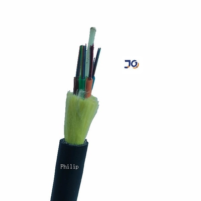 Metalsiz Tamamı Dieletric Kendinden Destekli ADSS Tek Modlu Fiber Optik Kablo HDPE İplik Kılıflı