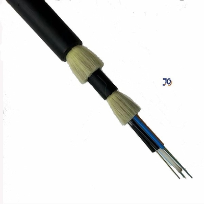 Singlemode Metlal Yok 12/24/48 Çekirdekli Aramid İplikli ADSS Fiber Optik Kablo