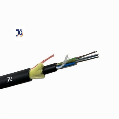 Tüm Dieletrik FRP Gücü 12 24 48 Çekirdek Tekli Mod Dış Mekan ADSS Fiber Optik Kablo