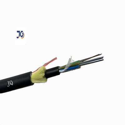 Metalsiz ADSS 16 24 36 Çekirdekli G.652d Dış Mekan Optik Fiber Kablo