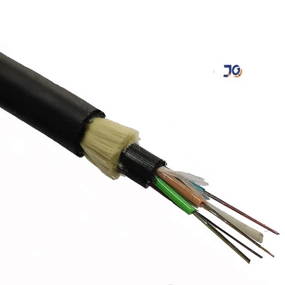 12 Çekirdek Dış Mekan Tek Modlu SM 9/125 G652D ADSS 12 Fiber Optik Kablo ADSS
