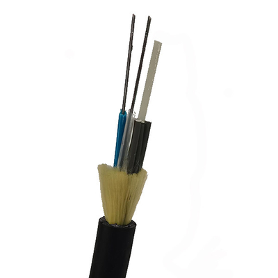 Dış Mekan Tek Modlu Tek Modlu ADSS 12/24 Çekirdek Fiber Optik Kablo ADSS