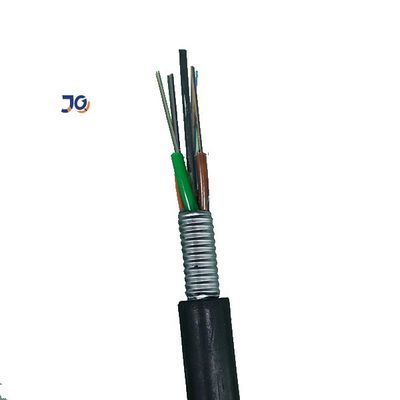Dış GYTA G652D GYTA / GYTS 12 24 çekirdekli Tek Mod G652D Fiber Optic Kablo