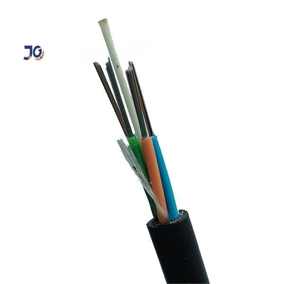 GYFTY Fiber Optic Kablosu Kendini Destekleyen 12 48 Çekirdek Kanal Doğrudan Yeraltı Dağımı