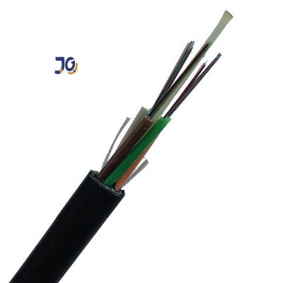 GYFTY Anti Kemirgen Metalik Olmayan Örgülü Gevşek Tüp Fiber Optik Kablo 48 96 144 Çekirdek