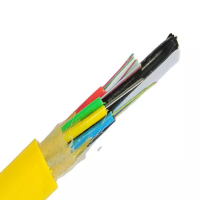 GYFTY Anti Kemirgen Metalik Olmayan Örgülü Gevşek Tüp Fiber Optik Kablo 48 96 144 Çekirdek