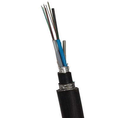 Single Mode GYTA53 12/48 Çekirdekli Doule Jacket Zırhlı Fiber Optik Kablo