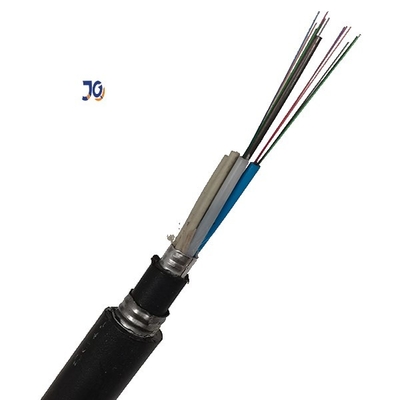 Çift Ceketli 48 Çekirdekli Açık Zırhlı Fiber Optik Kablo GYTA53