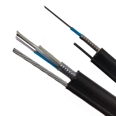 Kendinden Destekli FRP Çelik Tel Mukavemetli Zırhlı GYFTC8S GYTC8S Şekil 8 Fiber Optik Kablo