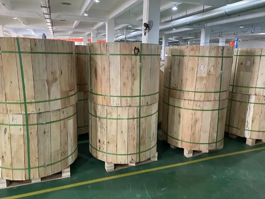 Çift kabuklu zırhlı yeraltı G652D 12 24 36 48 72 96 144 288 çekirdek doğrudan gömülü GYTY53 Fiber Optic Kablo