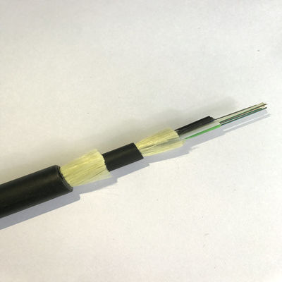 Açıklık 50m Anten Fiber Kablo ADSS 6 8 Çekirdek 12 24 48 Çekirdek Dış Mekan Fiber Optik Kablo