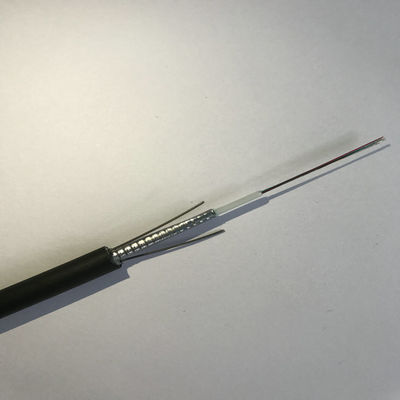 2 4 6 8 10 12 24 çekirdekli GYXTW kablo zırhlı tek modlu fiber optik kablo