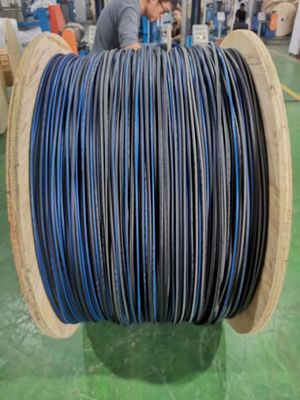 Dış G652D GYTZA Tek Mod 4c 12c 36c 72c 96c Alev Gerileyici Optik Fiber Kablosu