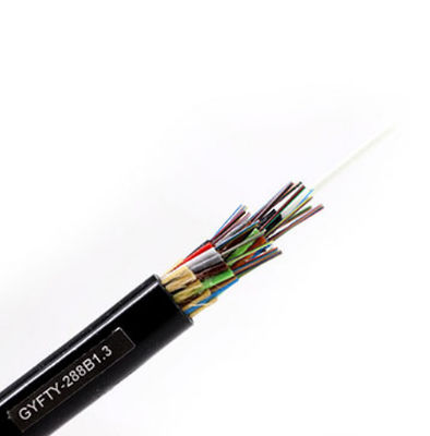 Açık fiber optik kablo 144 çekirdekli tek modlu SM fibra optik kablo