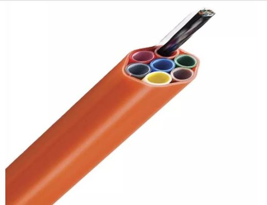 HDPE Mikro Kanal Hava Üflemeli Fiber Optik Kablo GCYFTY 24 48 72 144 Çekirdek