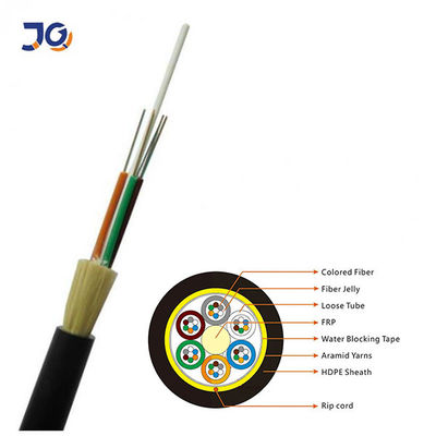 ADSS Fiber Optic Kablo 8 12 24 48 96 Çekirdek Kablo Fiber Optic ADSS Kablo