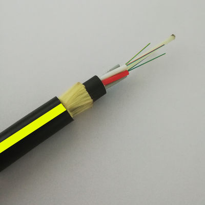 Dış Adss Fiber Optic Kablo 2km Tek Mod 12 24 48 144 çekirdek