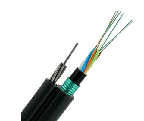Kendini Destekleyen GYTC8S Fiber Optic Kablo 24 Core Fig 8 Fiber Optic Kablo