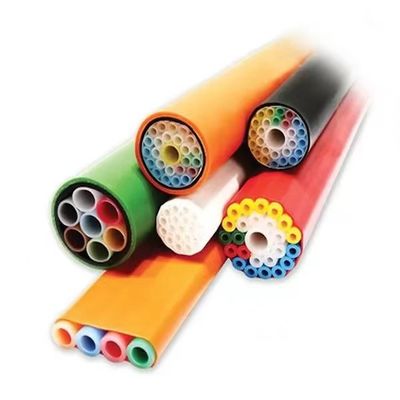 96 Çekirdekli GCYFY Hava Üflemeli Mikro Kanal Fiber Optik Kablo Örgülü Gevşek Tüplü Yüksek Hızlı İletişim