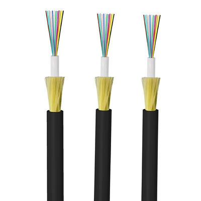 Toplu Mini İç ve Dış Hava Kanalı G652D 2f 4f 6f 8f 12f JET Fiber Optic Kablo Meter başına