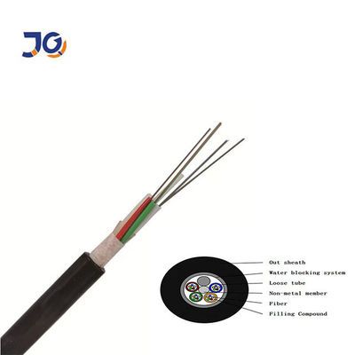 Fiber Optic Kablo 96 çekirdek GYFTY Tüm- Dielektrik G652D SM Fiber Optic Kablo