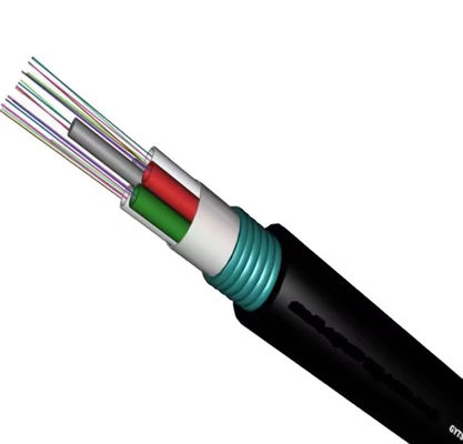 2~144 çekirdekli İletişim Kablosu GYTS G652D Çelik bant veya FRP ile zırhlı Dış Fiber Optik Kablo