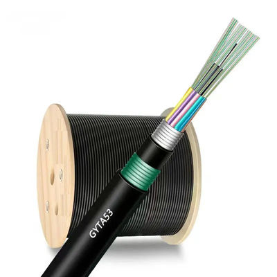 Çifte Kablo Çifte Zırhlı 2-144 çekirdekli GYTA53 Fiber Optik Kablo