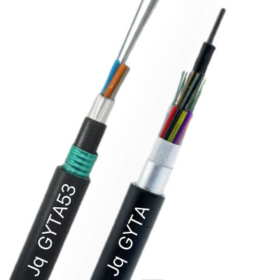 Yeraltı Fiber Optik Kablo Çıkarlı Çıkarlı Tüp Zırhlı Fiber Optik Kablo GYTA GYTA53