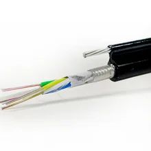 Açık hava yerleştirme Şekil 8 Yapı 24 çekirdek Fiber Optic Kablolar GYTC8A