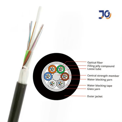 Tek modlu gevşek boru metal olmayan fiber kablo fiber optik kablo GYFY hava üfleme optik kablo
