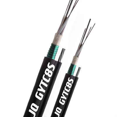 2- 144 çekirdek Tek Mod Dış Fiber Optik Kablo Şekil 8 GYTC8S Havadan için