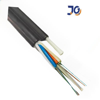 GYFTC8Y Açık hava optik fiber Şekil 8 Kablo Stranded Loose Tube FRP Strength Member Aerial Cable