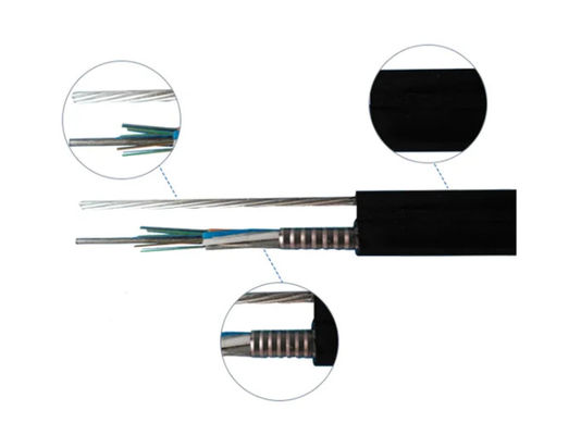 Dış üst optik fiber şekli 8 APL zırhlı kablo GYTC8A GYFTC8A