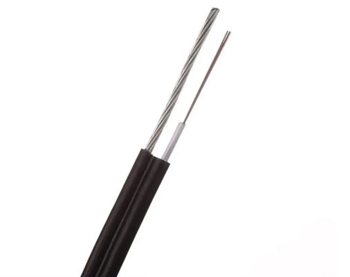 GYXTC8Y GYTC8Y Açık hava hava kablosu kendi kendini taşıyan Şekil 8 Zırhlı olmayan fiber optik kablo