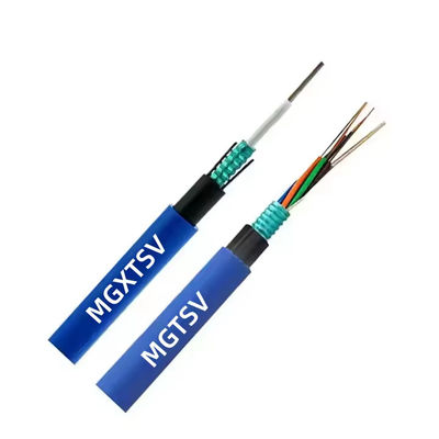 2-144 çekirdekler MGXTSV/MGTSV Alev geriletici optik fiber kablosu Patlama geçirmez fiber kablosu