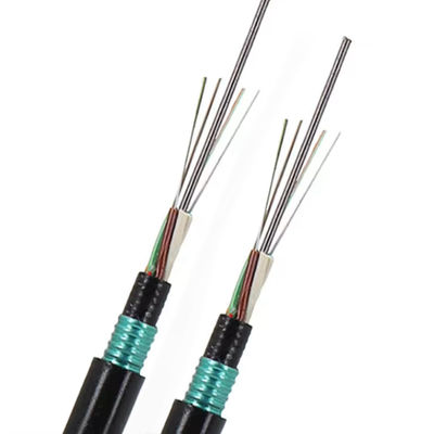 2-144 çekirdek çift kabuk çift zırhlı GYTY53 Doğrudan gömülü yeraltı fiber optik kablo