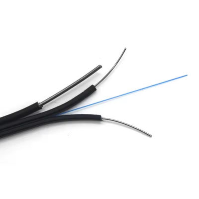 GJYXCH Ftth Fiber Kablo G652D G652A Optik Kablo Kendini taşıyan LSZH Fiber Drop Kablo