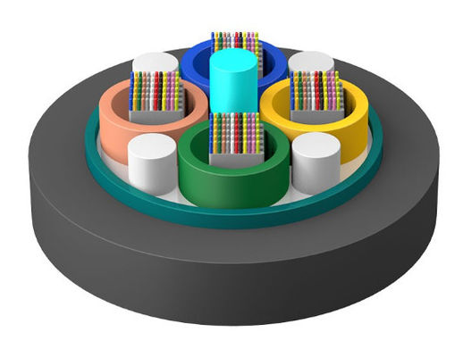 Fiber optik bant kablosu GYDTS Kaynaklı çelik bantlı gevşek boru