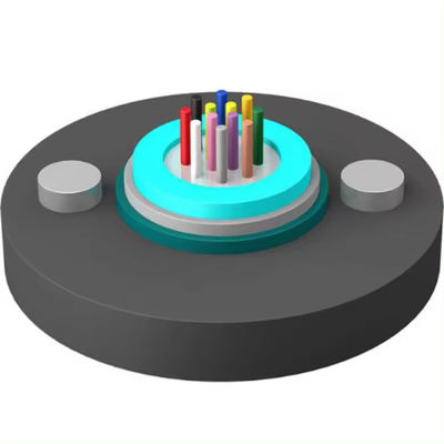 4 6 8 12 24 çekirdekli GYXTZW Unitube Alev gerileyici Kablo Tek modlu açık hava fiber optik kablosu LSZH Ceket