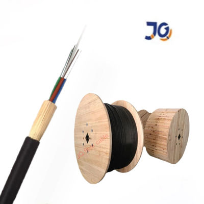 24 çekirdekli dış hava hava kablosu kendi kendini taşıyan tüm dielektrik fiber optik kablo ADSS