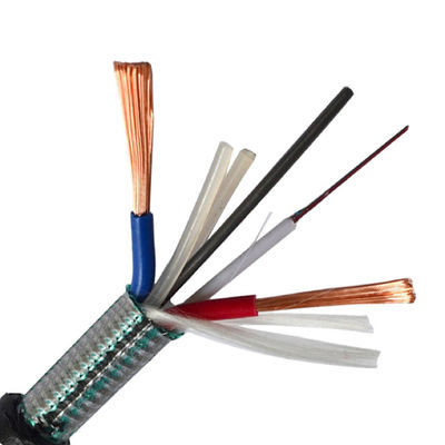 Özel Dış Fotoelektrik Optik fiber Kompozit kablo 8 çekirdek +2 x 1.0 elektrik bakır tel güç kablosu