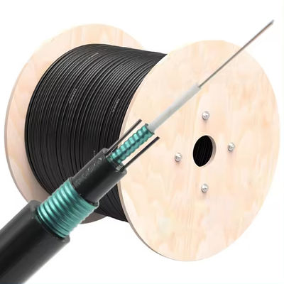 2 4 6 12 24 çekirdek Dış Doğrudan gömme Çift Çelik Zırhlı GYXTW53 Fiber Optik Kablo