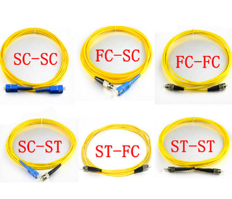 Yüksek kaliteli özelleştirilmiş Patch Cord Optical Fiber LC/FC/SC/ST